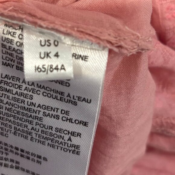 Free People Delightful Clip Dot Mini Dress -  Pink - Size 0 - Picture 4 of 8